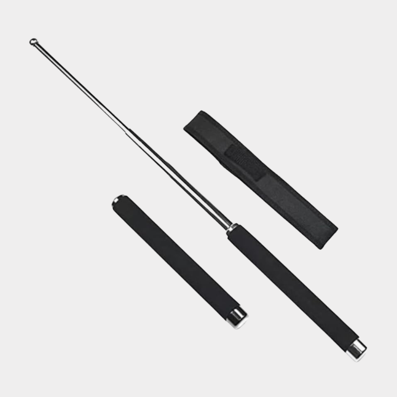 Metal Extendable Self-Defense Stick with Bag
